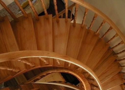 Wood stair.15